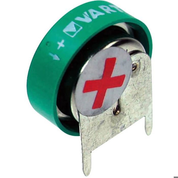Varta V250H-SLF ++/- Uppladdningsbart knappbatteri 250H NiMH 250 mAh 1,2 V 1 st.
