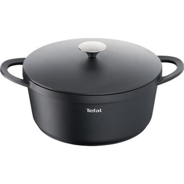 Stekpanna - Tefal - Trattoria - 28 cm - Gjuten aluminium - Non-stick Matte svart