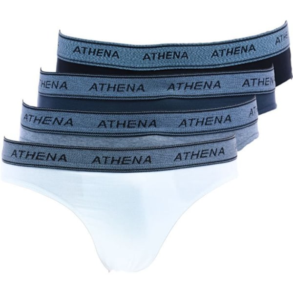 ATHENA Paket med 4 kalsonger Eco Pack Grå HERR - XL
