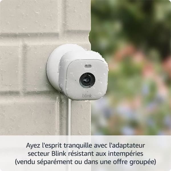 Kamera - BLINK HEMSIKKERHET - Mini 2 - 1 kamera - Hvit Vit och svart