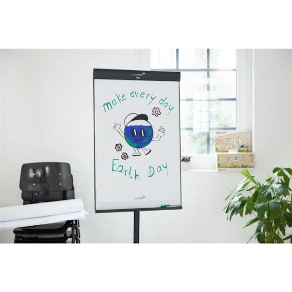 Stafflimarkör - EDDING - Etui om 4 - 1-5 mm - Svart, Röd, Blå, Grön Svart, röd, blå, grön