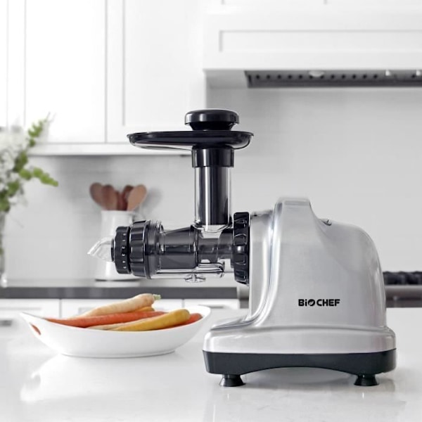 Juicextraktor - BIOCHEF - AXIS Cold Press - Grå - 150 Watt - Centrifuge