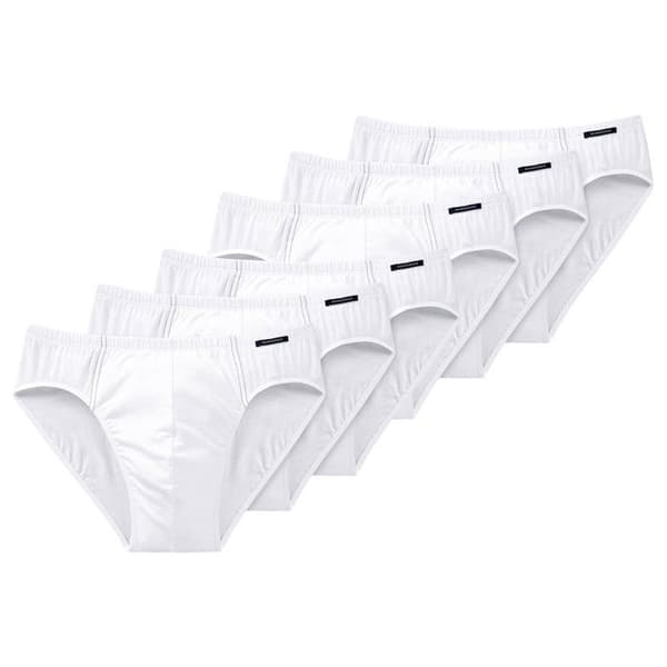 SCHIESSER Kalsonger Herr - ,Förpackning med 6,Supermini 6PACK Vit jag