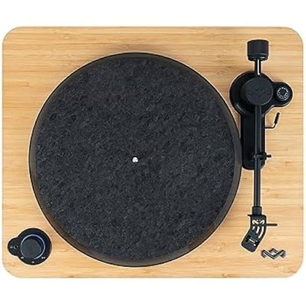 House of Marley Stir it Up Lux Vinyl skivspelare - Bluetooth, återvunnet material Svart