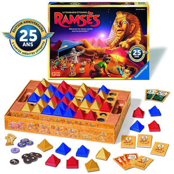Ramsès 25-årsjubileum, Brädspel, 7 år och uppåt, Ravensburger kastanj