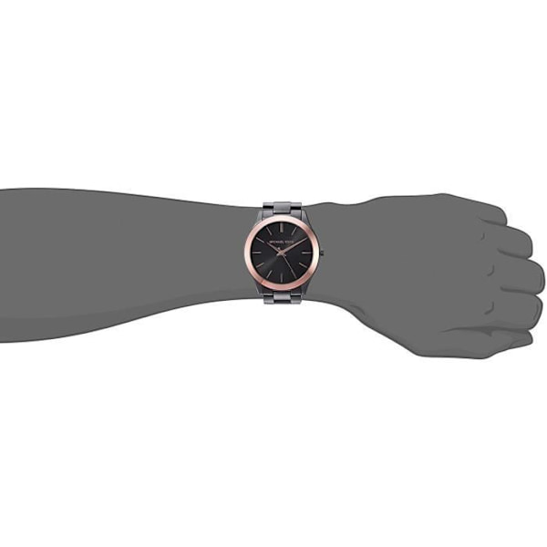Klocka - MICHAEL KORS - MK8576 - 44MM - Rostfritt stål - Kvarts - Herr Grå