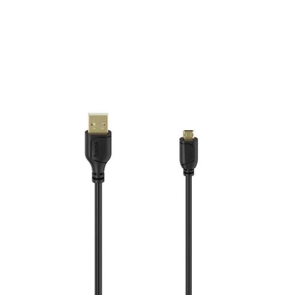Flexi-Slim micro-USB-kabel, USB 2.0, 480 Mbit/s, 0,75 m