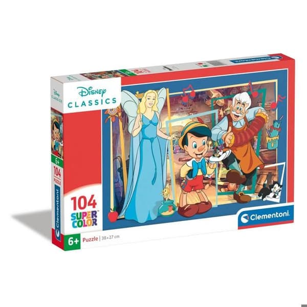 Pussel 104 bitar: Pinocchio