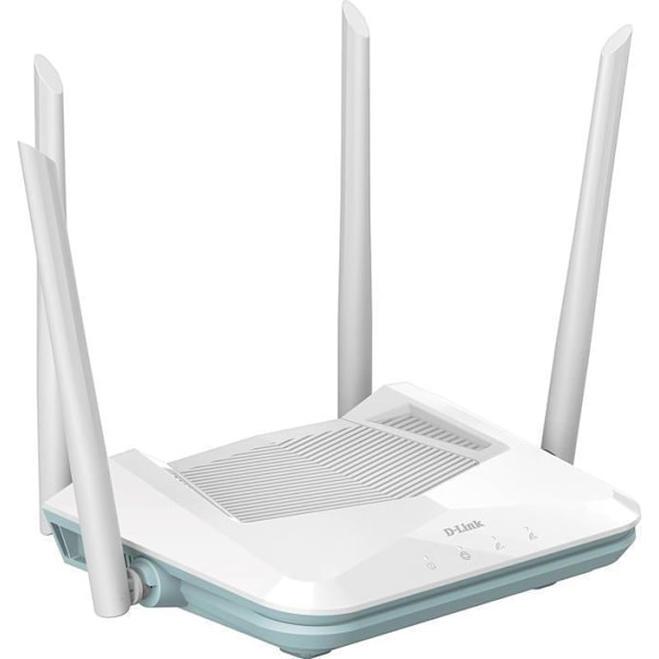 Router - D-Link - AX1500 - Wi-Fi 6 - Dualband (2,4 GHz / 5 GHz) - 4 Gigabit Ethernet-portar