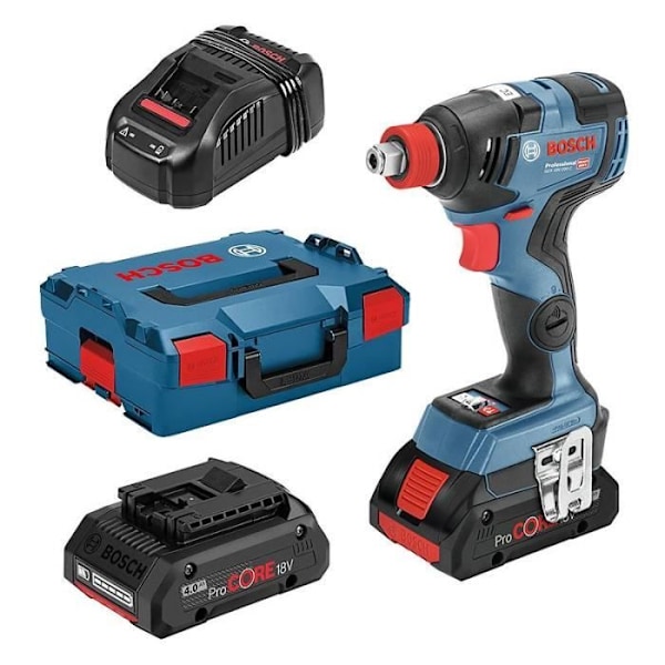 Slagdrivare BOSCH GDX 18V-200 C Professional (2x4Ah)