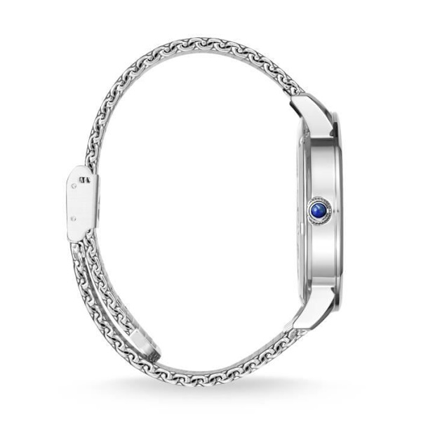 Damklocka - Thomas Sabo - WA0301-201-209-33 - Rostfritt stål - 5 ATM vattentät - Blå urtavla Silver, Blå