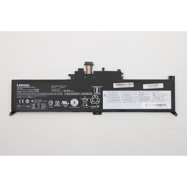 Batteri Li-ion 4C 44WH för Lenovo 00HW026 - Kapacitet 4400 mAh - Teknik Lithium Ion