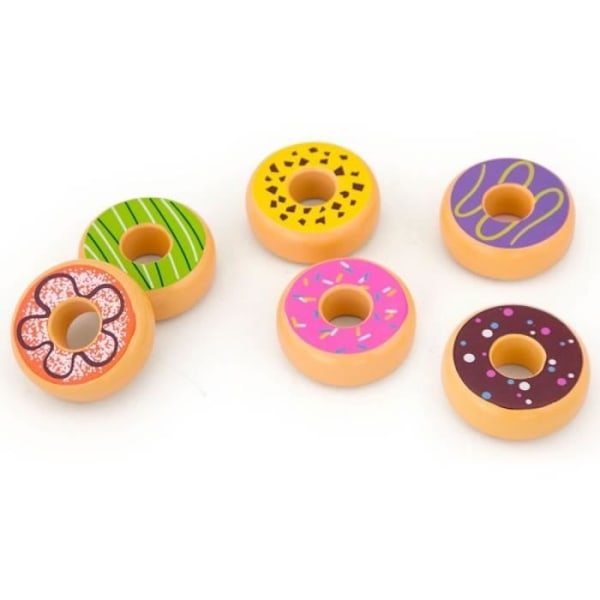 Viga Toys 6-delat flerfärgad munksats