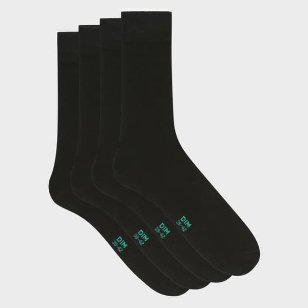 2-pack enfärgade strumpor Gots Good Socks[] Herr Svart 39/42