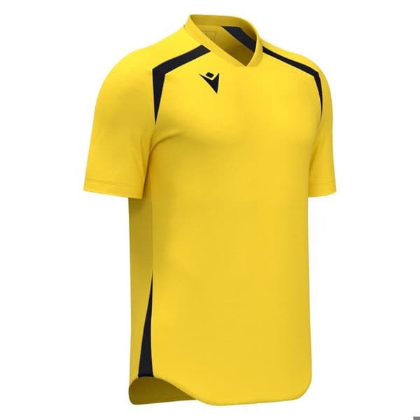 Maillot Macron Wyrm gul/marinblå XS