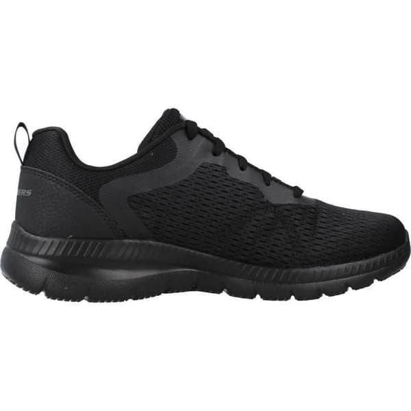 Skechers Bountiful Quick Path Sneaker - Dam - Svart - Snören - Luftkyld Memory Foam-sula Svart 37
