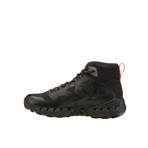 Garmont 9.81 N Air G 2.0 Mid Gtx vandringsskor för kvinnor Svart/ingefärsröd 37