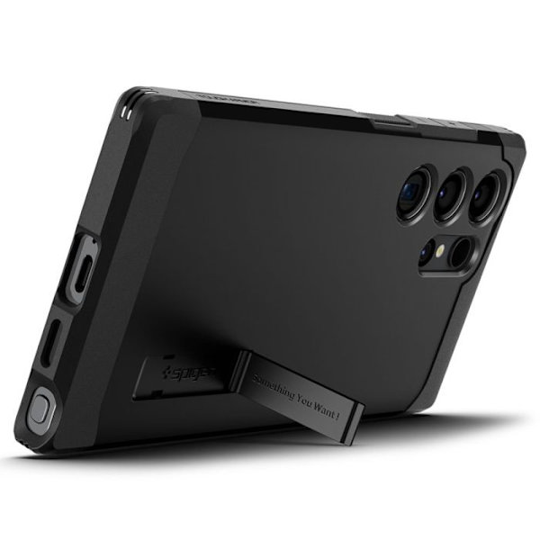 Spigen Tough Armor - Skal för Samsung Galaxy S24 Ultra (Svart) Svart