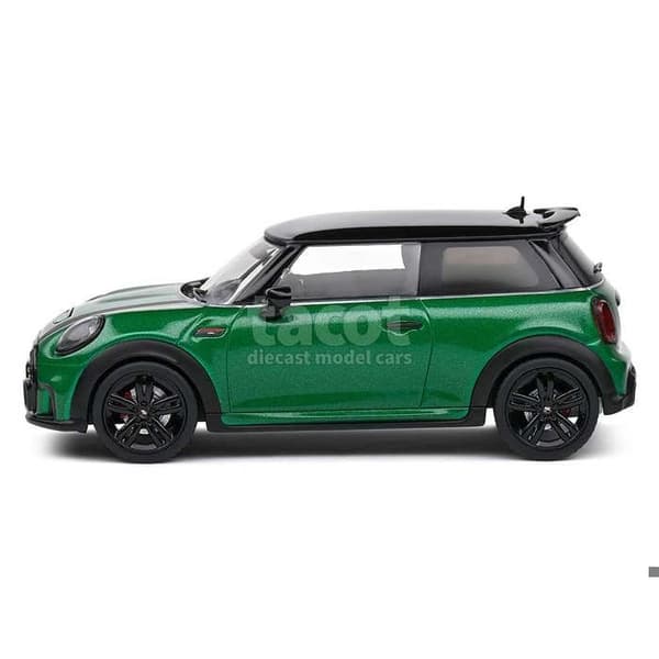 MINI COOPER JOHN WORKS BRITISH RACING GREEN 2023 1/43