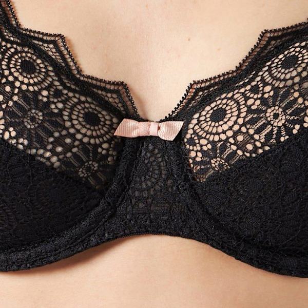Passionata BH - 7698-11 - Georgia, Very Wrap Bygel BH, Damunderkläder Svart 85E