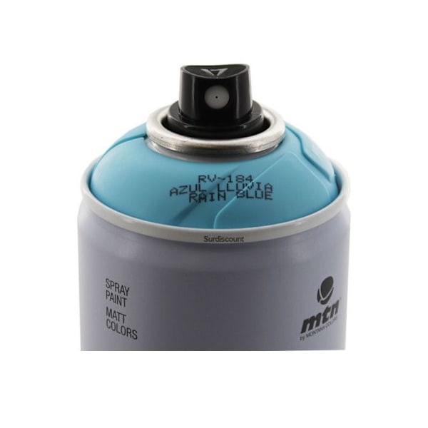 Sprayfärg - MTN - RV-184 - Blå regn - 400ml - Hög kvalitet Blå regn