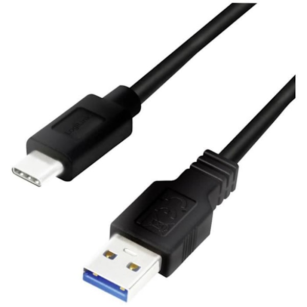 LogiLink USB-kabel USB 3.2 Gen1 (USB 3.0) USB-A hane, USB-C hane 2,00 m CU0170