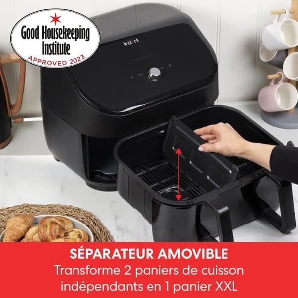 Luftfritös - Instant Pot - Vortex Plus VersaZone XXL - 8,47 liter, effekt 1700W 8 program Svart