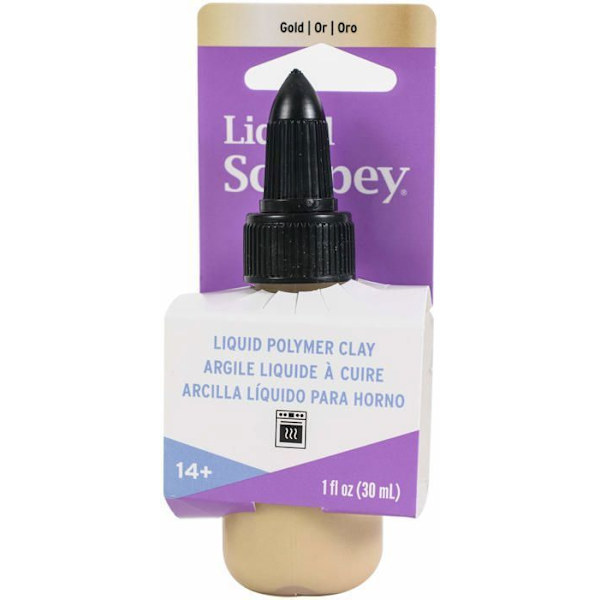 Sculpey - ALS3517 - flytande, Guld, 29 ml, Lera, Guld, One size