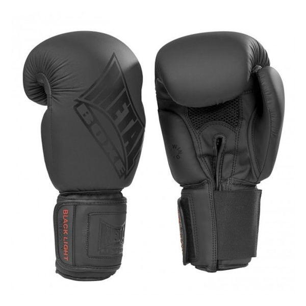 -Gant de boxe Metal Boxe "black light"-14 oz-Negro Svart 14 OZ