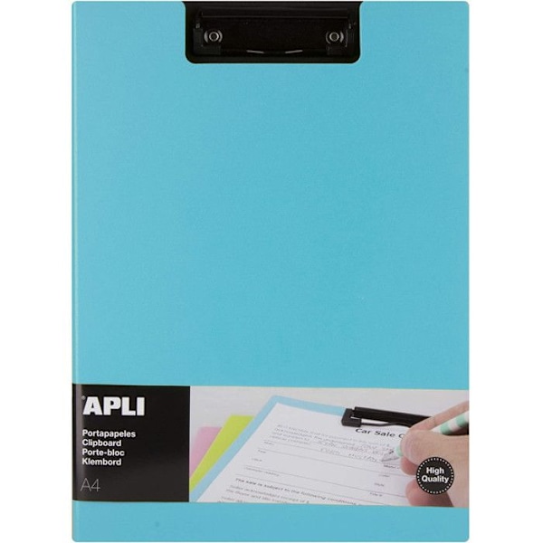 Urklipp i Polypro och Blue Foam A4 blå