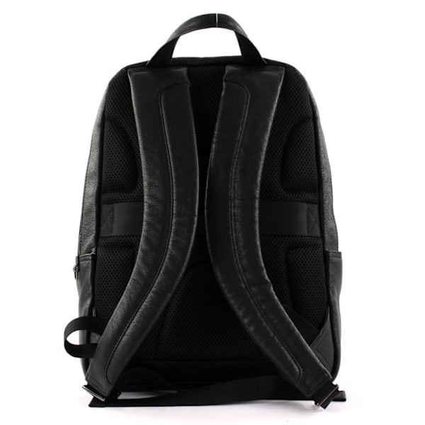 Ryggsäck - PIQUADRO - Black Square - Läder - Svart - 40x29x12 cm - Unisex svart