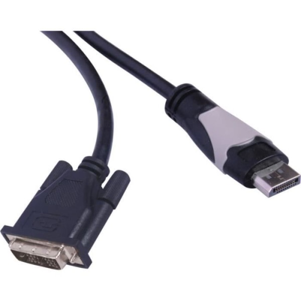 HDMI till DVI-kabel Guldkontakter 3,00m
