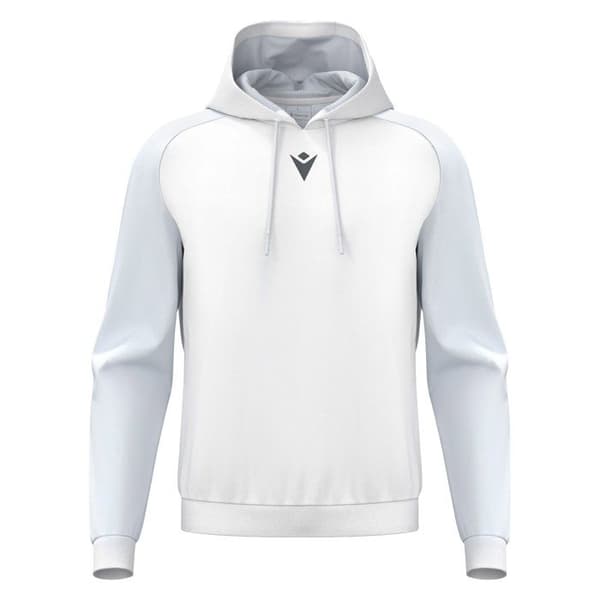 Huvtröja Macron Horn Vit grå XL