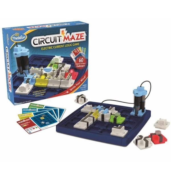 Thinkfun Circuit Maze 541008 elektrisk ström logikspel