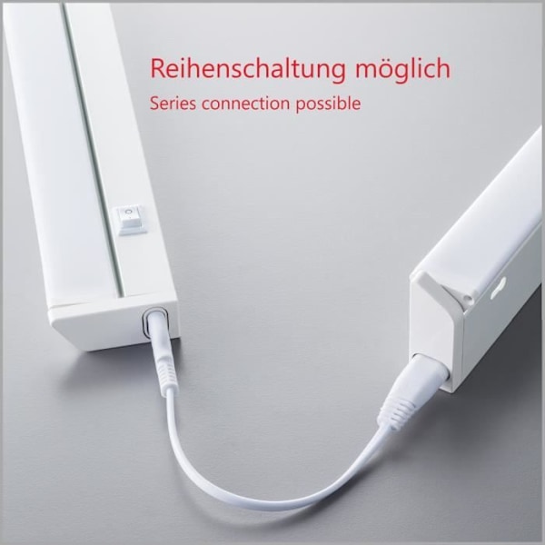 LED-spotlight - B.K.LICHT - Maia - Neutralvitt - 1000lm - Titan/Vit Titan / Blanche