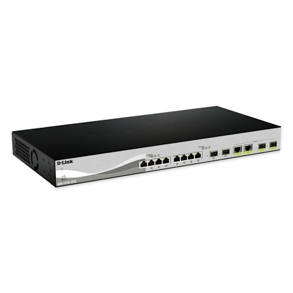 D-Link DXS-1210-12SC, Managed, L2, Rack Mount, 1U, Energy Star-certifierad
