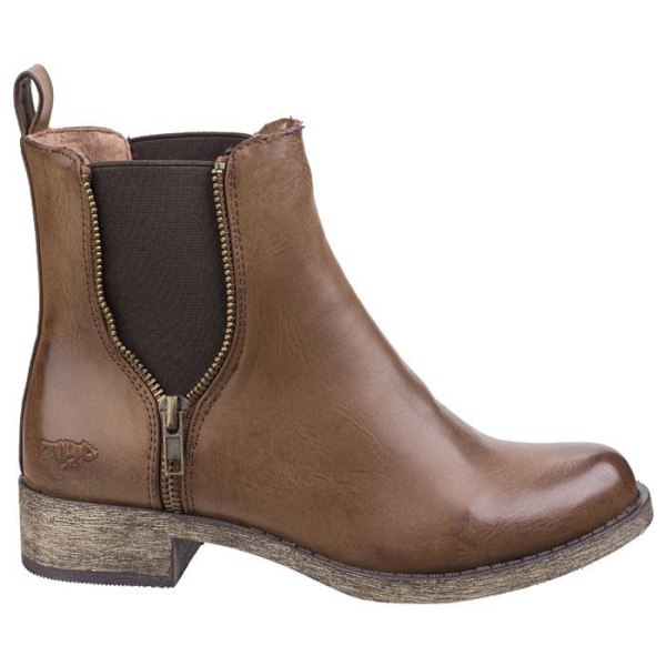 Bottiner - Rocket Dog - Camilla Bromley - Brun - Kvinna - Elastisk dragkedja kastanj 38