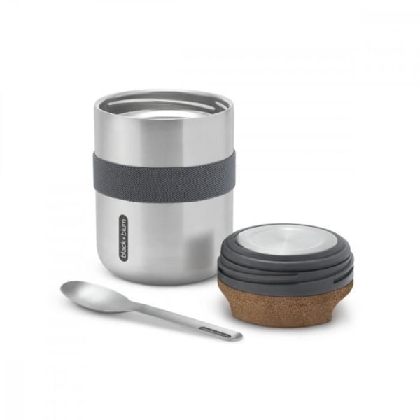 Isolerad kanna Thermo Pot - Black and Blum - Grå -