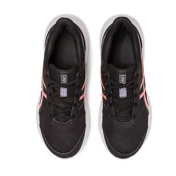 Asics JOLT4 Junior sneakers - Svart, Rosa - Mesh, syntetisk ovandel - Snörstängning Svart 39