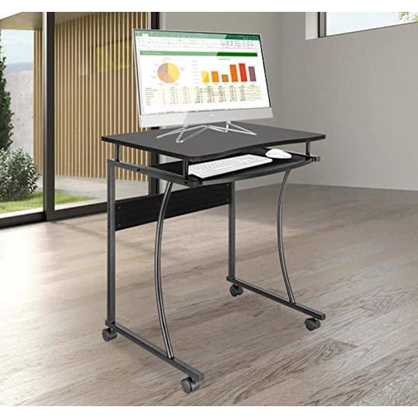 Podium - presentationsbord Techly - 363678 - Svart skrivbord 58 cm x 48 cm