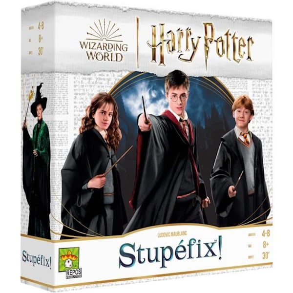 Brädspel - ASMODEE - REPHPS01FR - Harry Potter - Stupeflix - 3 spelare eller fler