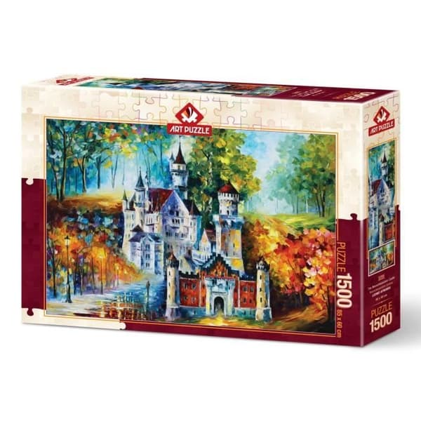 Konstpussel Neuschwanstein - 1500 bitar