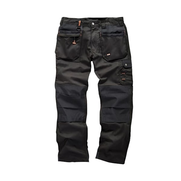 Arbetsbyxor - Scruffs - T51801 - Svart - Lätt - Hållbar - Man Svart 34