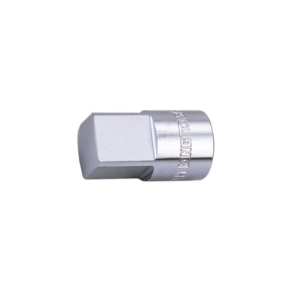 Metrisk fyrkantig avloppshylsa 1-2" - 8 mm L. 35 mm