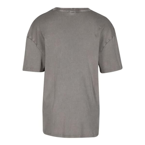 Ribbad T-shirt Urban Classics stålgrå XXXXL