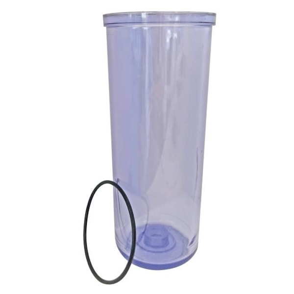 BOL OCH KOPPLING FILTER 9''3/4 - SOMATHERM FÖR DIG - Cylindrisk - Plast - Resin - Vit