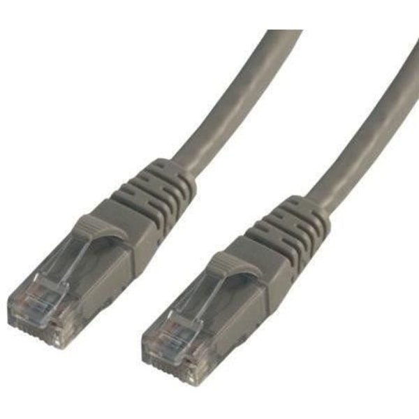 MCL SAMAR Patch-sladd - RJ-45 (M) till RJ-45 (M) - 50 cm - UTP - CAT 6a - Grå