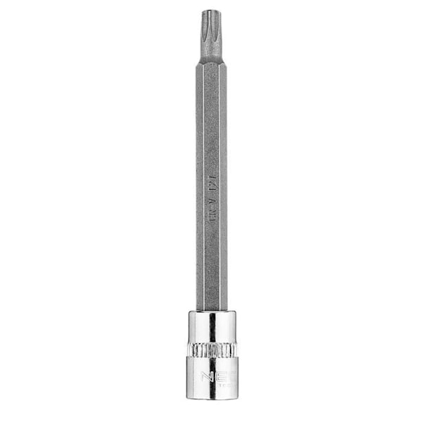 Cle torx - cle hanstjärna Neo - 10-344 - TORX TX27 spets på hylsa 1/4, lång, 87 mm