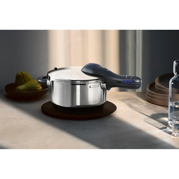 Tryckkokare - WMF - Perfect Plus - 8,5L - Rostfritt Stål - Induktionskompatibel Rostfritt stål