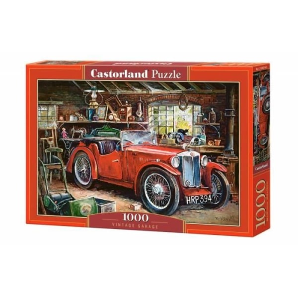 Fordonspussel - CASTORLAND - Vintage Garage - 1000 bitar - Från 9 år
